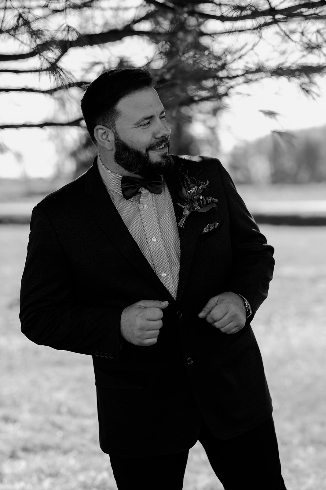 Unique Elopement with a Boho, Countryside Flair and a Helicopter Ride